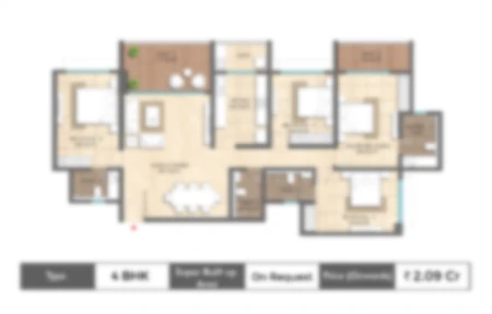 3 BHK Plan